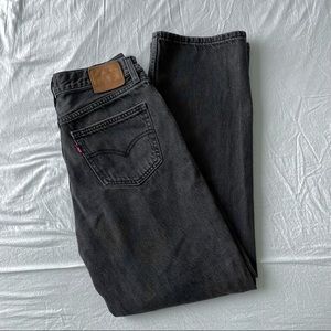 Levi’s Black Loose Straight Jeans